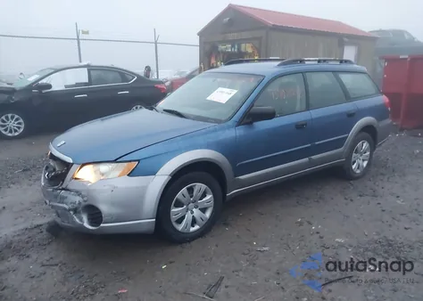 2008 Subaru Outback from USA, damaged, VIN 4S4BP60C287345658